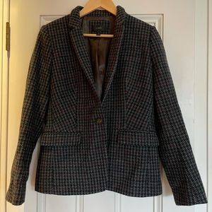J. Crew tweed blazer